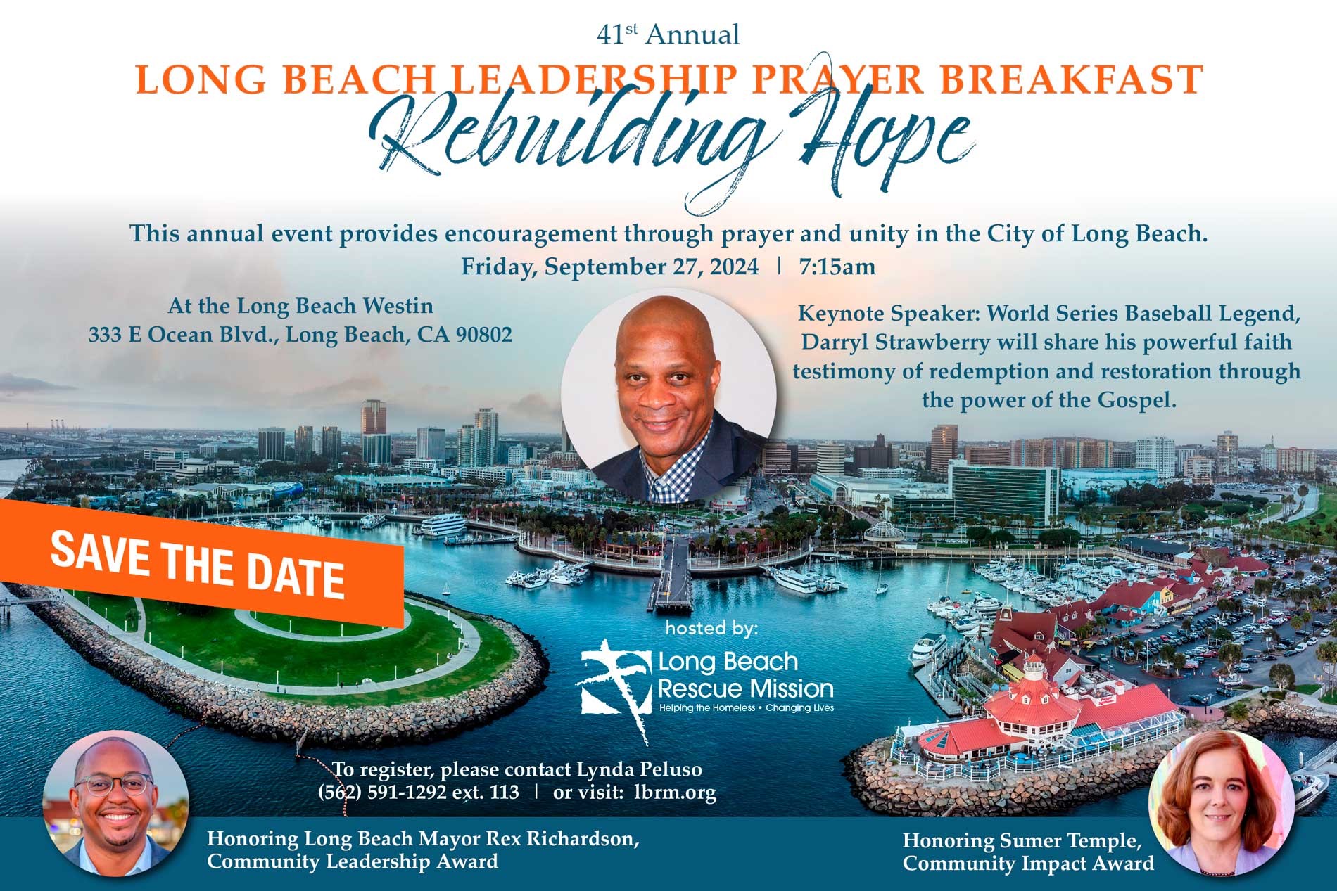 SAVE THE DATE: 41st Annual LB Leadership Prayer Breakfast