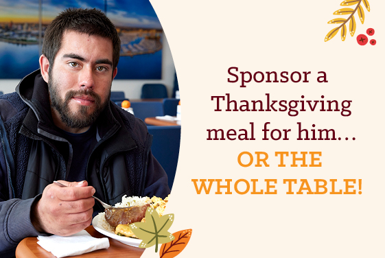 Sponsor a Thanksgiving Meal