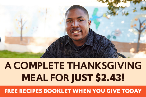 A complete Thanksgiving Meal for just $2.43