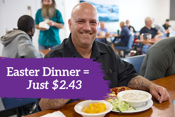 Easter Dinner = Just $2.43