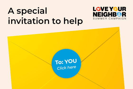 A special invitation to help!