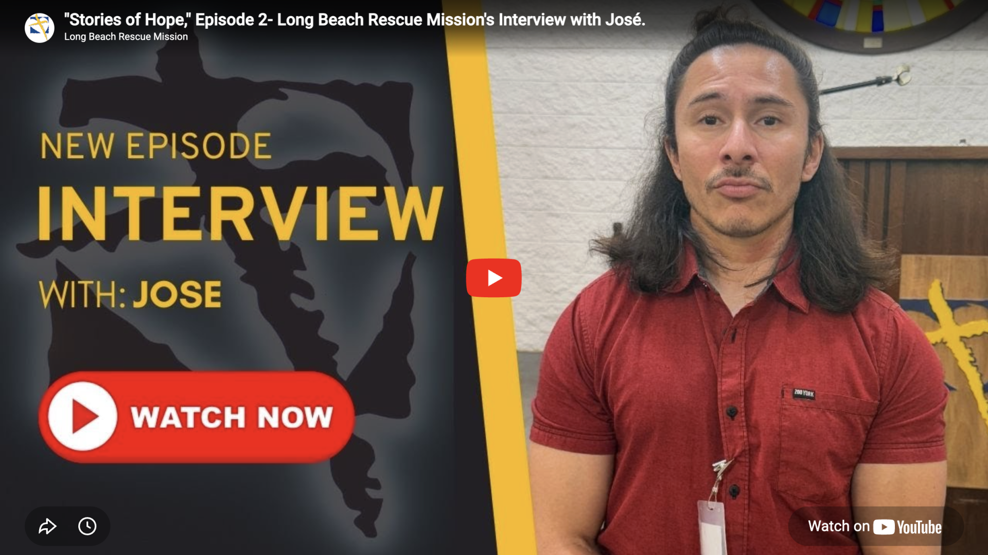 Long Beach Rescue Mission's Interview with José
